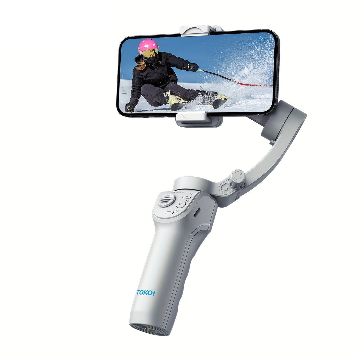 3-Axis Selfie Stick Stabilizer with LED & Face Tracking - Unlucky’s Shop