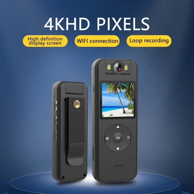 4K HD Camcorder Night Vision Law Enforcement Recorder - Unlucky’s Shop