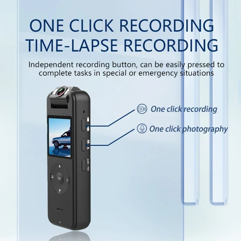 4K HD Camcorder Night Vision Law Enforcement Recorder - Unlucky’s Shop
